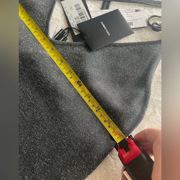 NWT Dolce & Gabbana Grey & Silver Dress EU 46 US L/XL - Picture 5 of 10